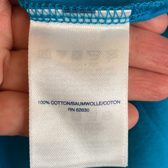 LANDS' END  Sheath Dress Small Sleeveless 100% Cotton Preppy Classic Nautical - Picture 9 of 16